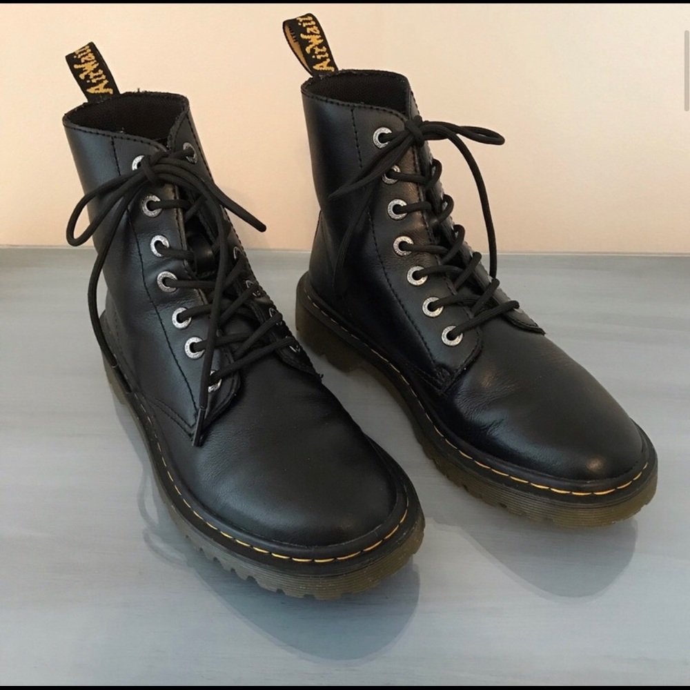 Doc Martens Luana Black Combat Boots